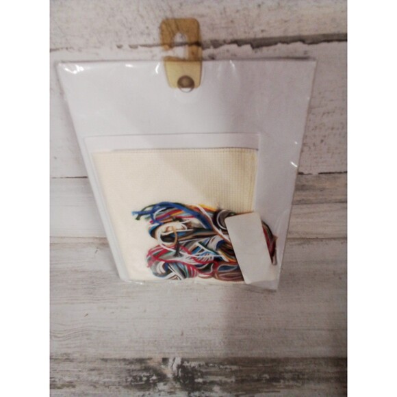 Dimensions Counted Cross Stitch Finally Time For Me 7 Inch X 5 In Dated 1999 New - Picture 9 of 11